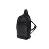COACH Charles PVC Crossbody Bag Sling Bag Men's Black Gray (Unisex) Sling Bags 54787 CQBK