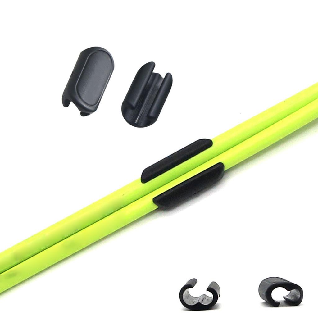 10 Pcs Bicycles Cables Clips Road Bike Cable Clamps Tube Buckle Plastic Housing Hose Guide Clamps Cycling Accessories