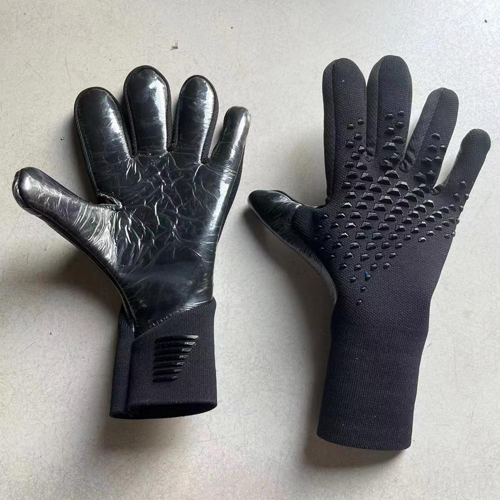 Wear-Resistant Latex Gloves Football Goalkeeper Kids Adults Men Women Non-Slip Protective Gear Outdoor Sport Equipment Universal