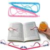 Open Clip Organizer Reader Tool Book Reading Support Clip Book Holder Bookends Reading Bracket