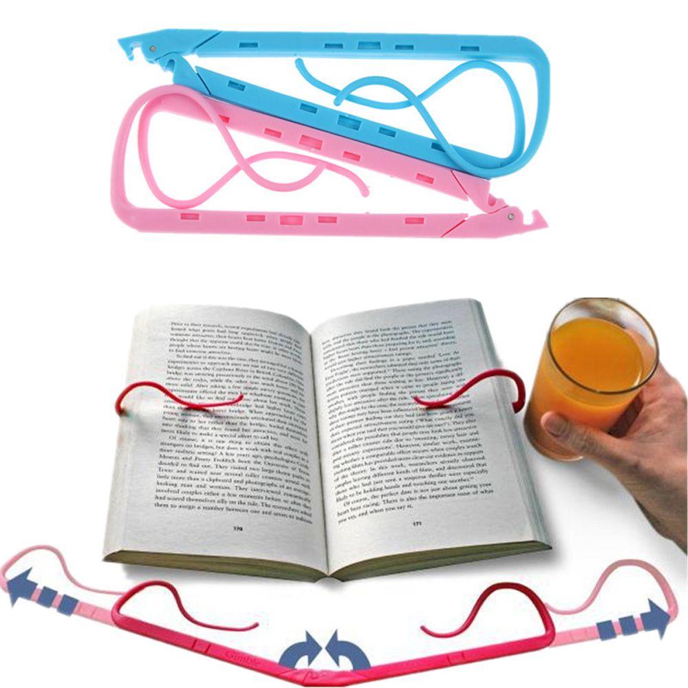 Open Clip Organizer Reader Tool Book Reading Support Clip Book Holder Bookends Reading Bracket