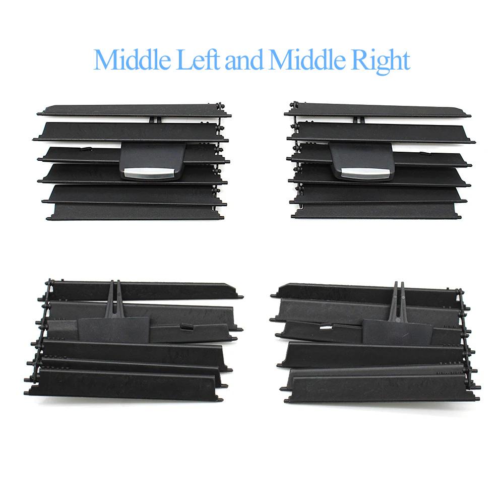 Front Middle Console AC Air Conditioner Vent Grille Slide Outlet Tab Clip Repair Kit Replacement For BMW X3 X4 F25 F26 2011-2018