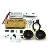 White DIY Electronic Kit Bluetooth Speaker Electronics DIY Soldering Project Kit Teaching Practice Bluetooth Stereo Speaker