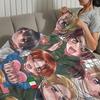 Плед Для Hetalia Мягкий Плед для Пикника Мира Кровать Диван Дом Группа Спальня Уютный Теплый Звезды Комфортный