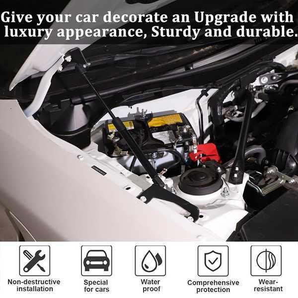 Hydraulic Hood Struts for 2022-2024 Toyota 86 & Subaru BRZ