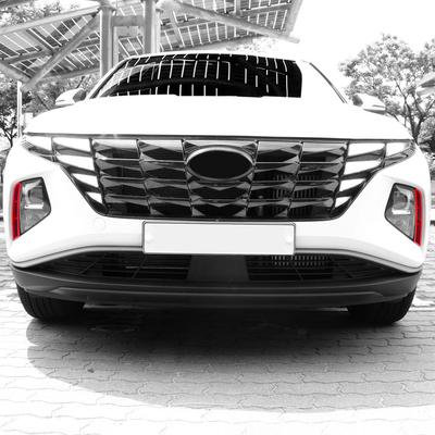 Накладка на рамку передней противотуманной фары из углеродного волокна для Hyundai Tucson NX4 2024 Внешние аксессуары