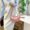 Сумка-сатчел Легкая Весенняя Сумка Женская Новая Сумка под Мышку Сумка-пельмень Повседневная Универсальная Сумка через Плечо