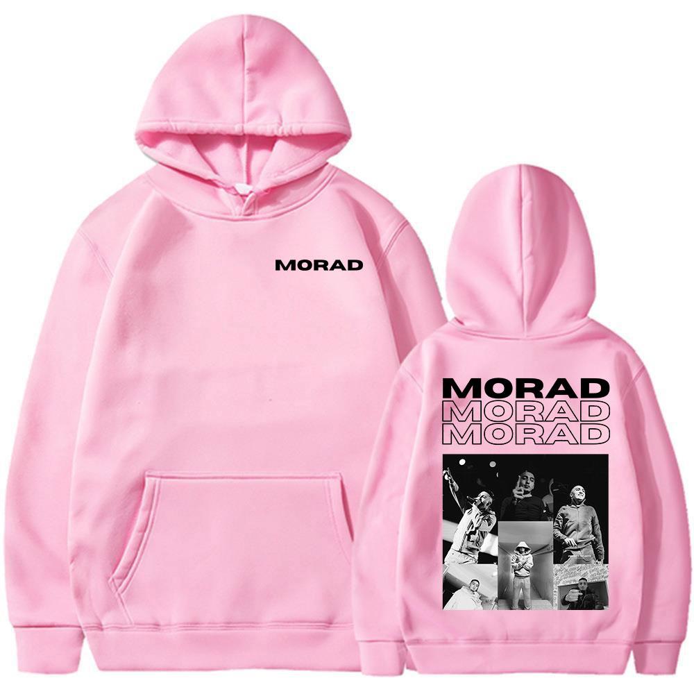 Rapper Morad MDLR Tour Album Hoodies Men's Women Clothing Hip Hop Fashion Hooded Sweatshirts Long Sleeve Pullovers Streetwear