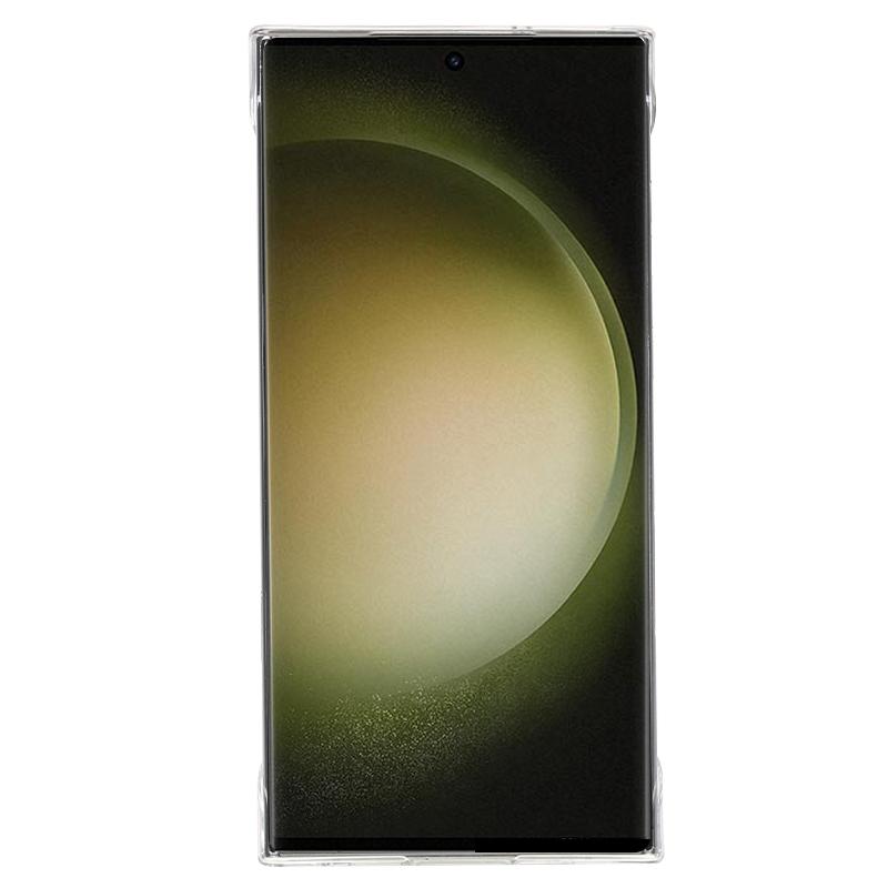 For Samsung Galaxy S23 Ultra Frameless Transparent Cell Phone Anti-drop Cover Hard PC Phone Case