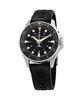 Khaki Navy Scuba Rubber Strap Black Dial Automatic Diver's H82515330 300M Men's Watch