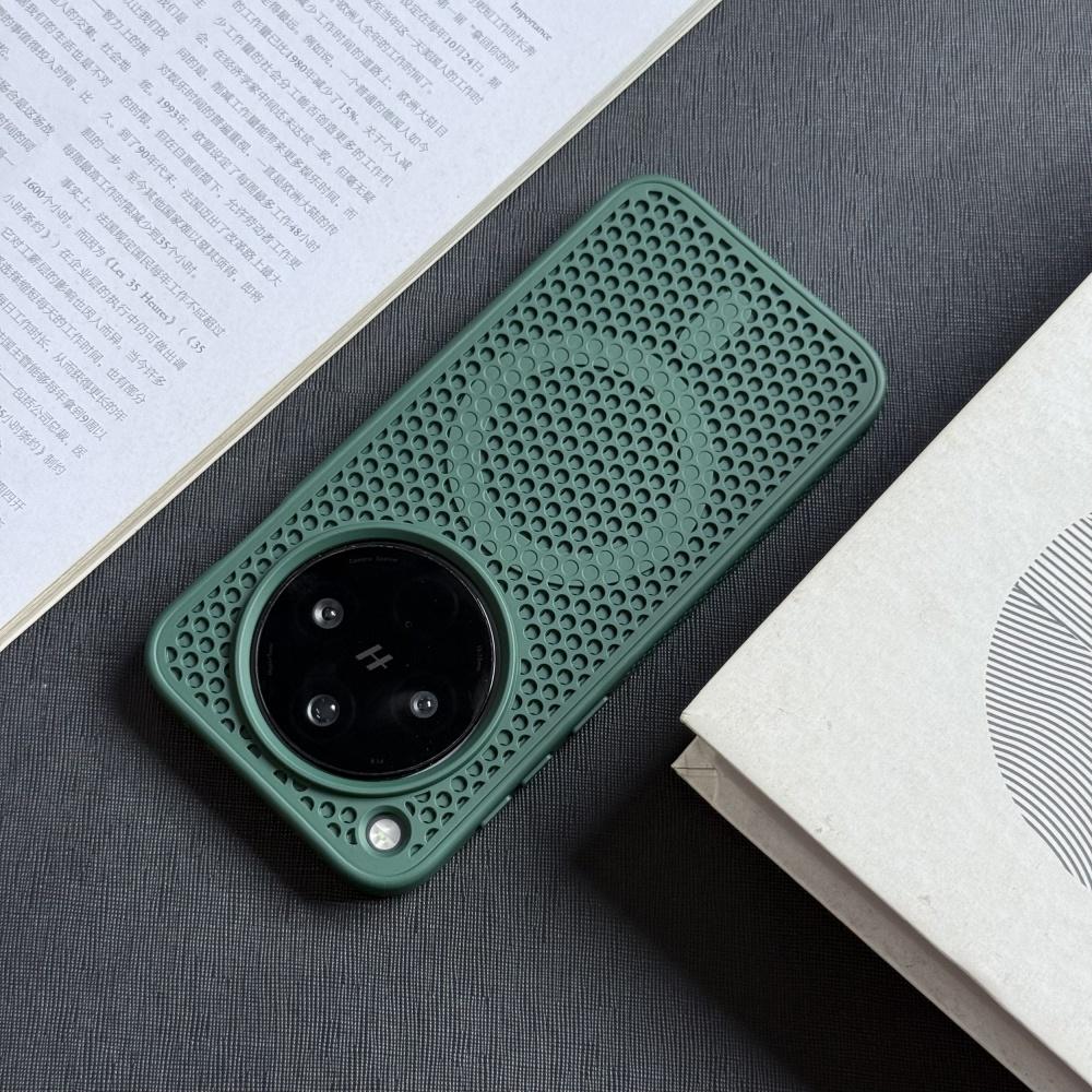 Cooling Armor Breathable For Magsafe Phone Case For OPPO Find X8 Findx8 Matte Wireless Charge Bumper Magnetic Phone Cover