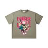 260 GSM Double Yarn 32 Count 100% Cotton Spy x Family V1 Forger Print Unisex Heavy Cotton T Shirt