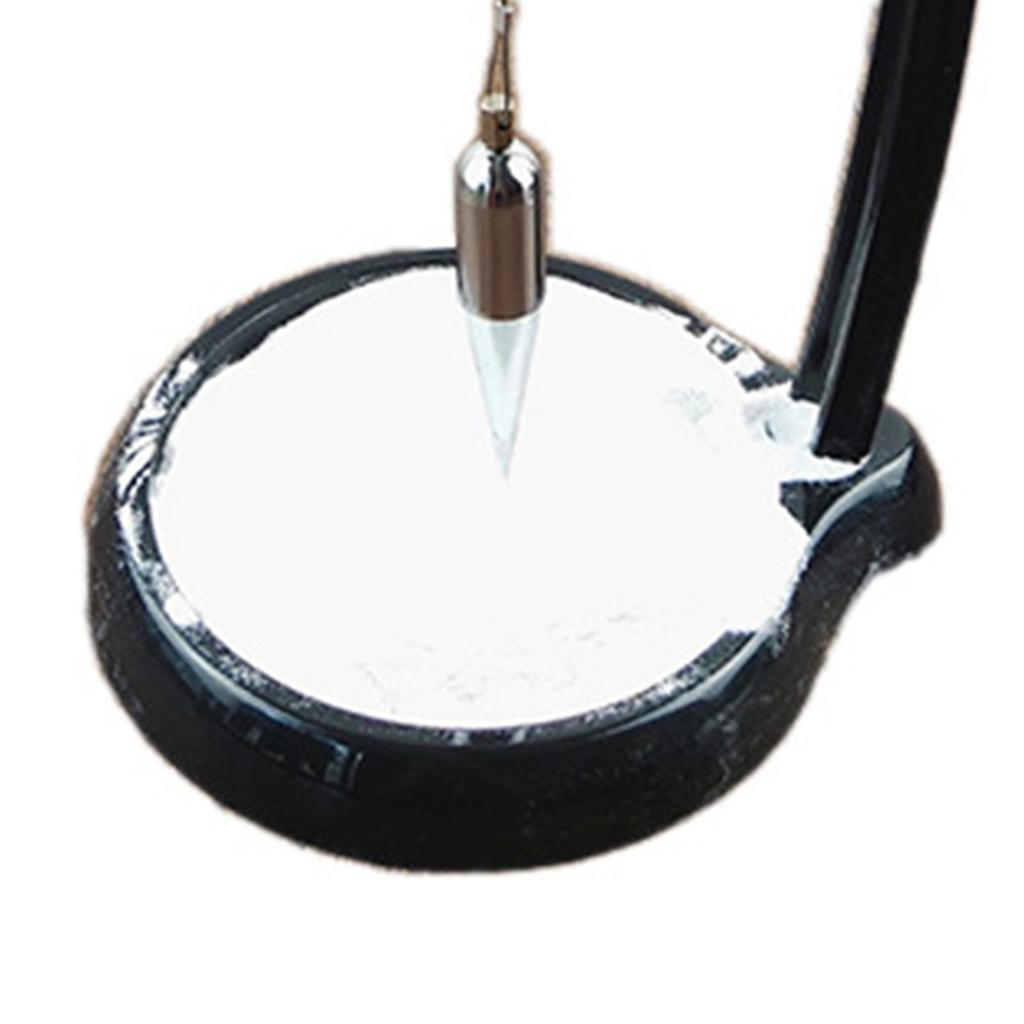 2PCS Creative Sand Pendulum Swinging Sand Picture Painting Pendulum Kinetic Art Desk Decoration for Home Office Black