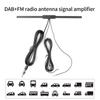 1 шт. Универсальная антенна DAB+FM-радио, усилитель сигнала, антенна Plug Play, VHF UHF, автомобильная антенна Mayitr для JVC Kenwood Sony Alpine
