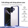 Противоударный чехол для iphone 17 Жесткая задняя крышка для iphone 17 pro max Бампер из ТПУ + ПК Защитная Capa Прозрачные чехлы iphone17 Coque