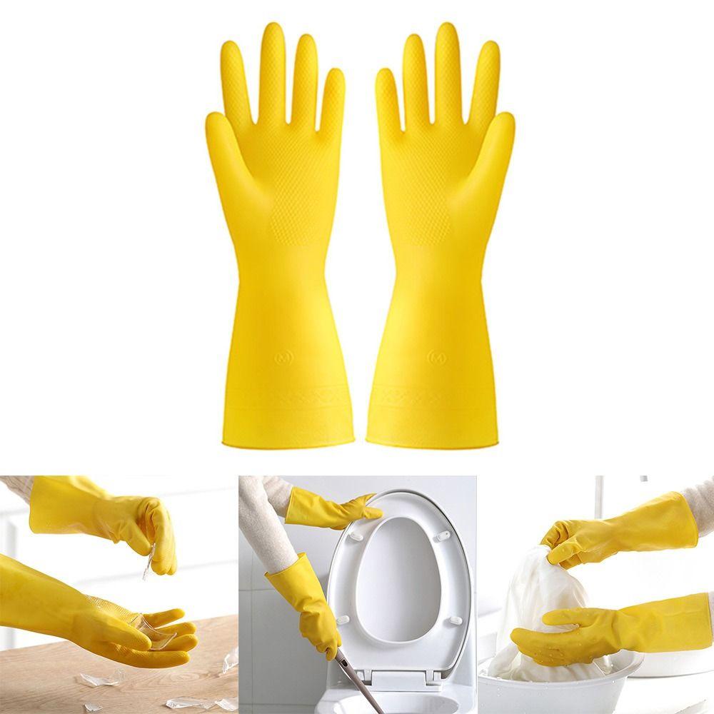 Водонепроницаемые перчатки для мытья посуды, резиновые латексные перчатки для стирки, новые чистящие перчатки для дома, бытовые перчатки