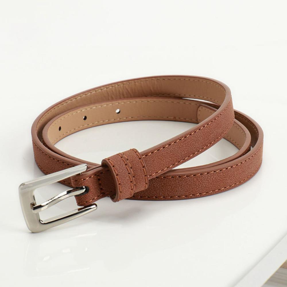 Ремень из замшевой кожи с пряжкой-штифтом, роскошный дизайн, матовый пояс, модный деловой пояс для талии для женщин