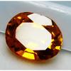 Fire Orange Sapphire   8 Ct Natural Oval Cut Sparkling Tanzania Gems A+