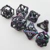 7pcs/set Hollow Dragon Dice Set Role-playing Game Polyhedral Dragon Dice Tabletop DND Game Party Accessories