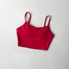 Sexy One-Piece Yoga Vest, Summer Beautiful Back European and American Style Fitness Top, Strap Bra, Shockproof Sports Underwear for Women