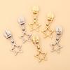 Star Zipper Slider Puller 10 Pack Universal Replacement for Jacket Nylon Zips Purses Backpacks Luggage Kids Bags