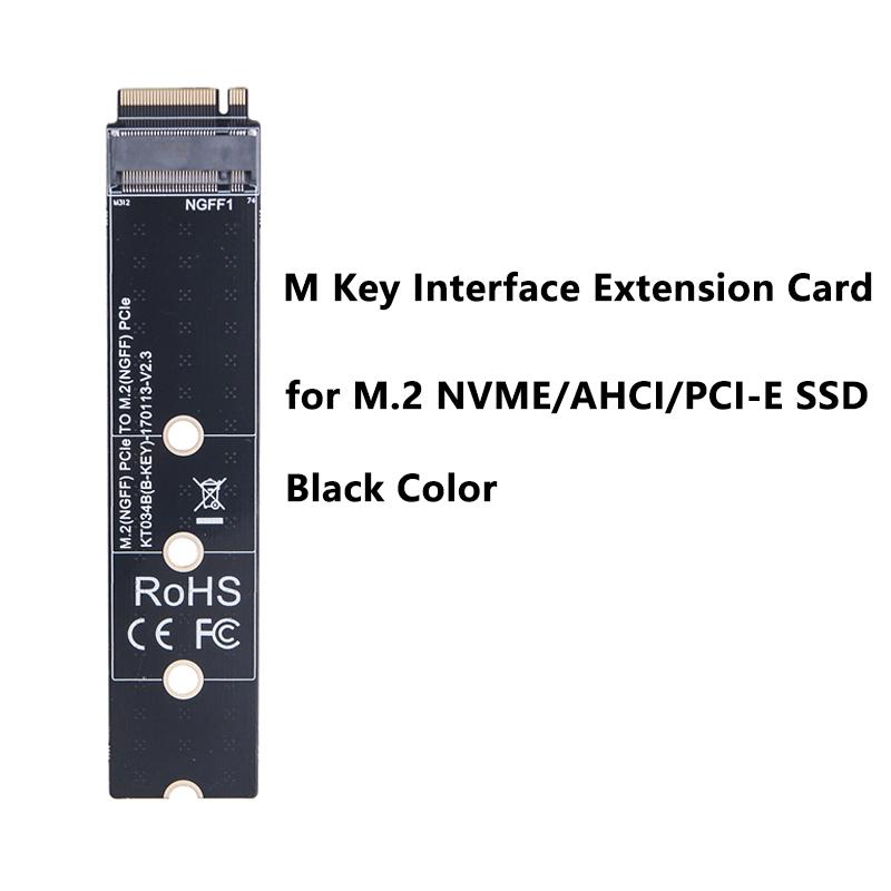 Плата-райзер M.2 NGFF NVME AHCI PCIE с разъемом M2 (B+M/M key) для тестирования и защиты SSD, male-female