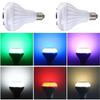 Умная беспроводная Bluetooth-совместимая колонка-лампа 12 Вт LED RGB Умный музыкальный проигрыватель Лампочка Звук