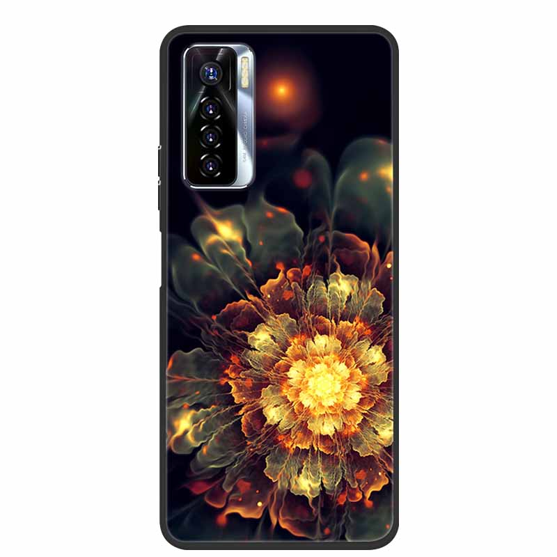 Для Tecno Camon 17 Pro Чехлы 17P 17 Мягкий ТПУ Силиконовый Чехол для Телефона для Tecno Camon 17P Задняя Крышка Бампер Fundas Camon17 CG7n Capa