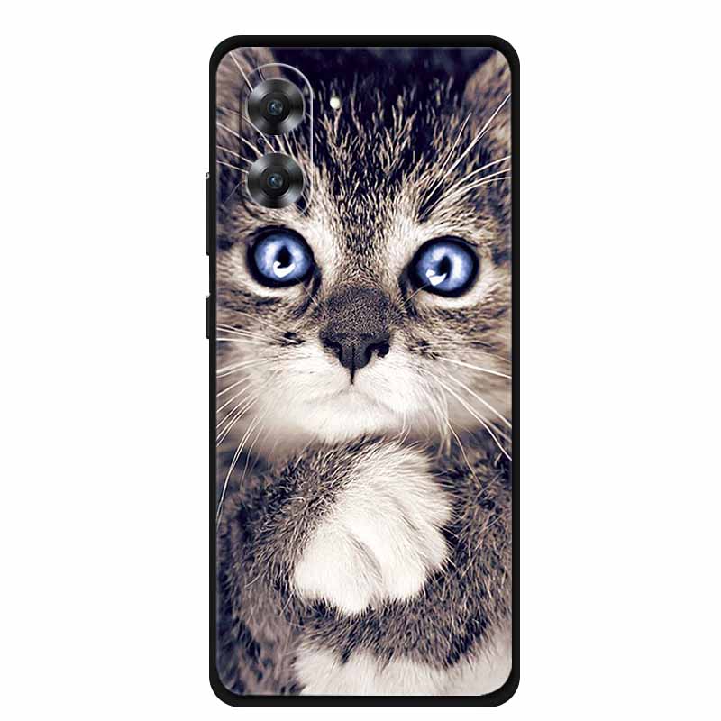 Чехол для OPPO OnePlus Nord CE5 Крутые Животные Волк Мягкий Силикон ТПУ Чехол для Телефона для CPH2719 Свежие Цветы Ударопрочный Чехол 6.77"