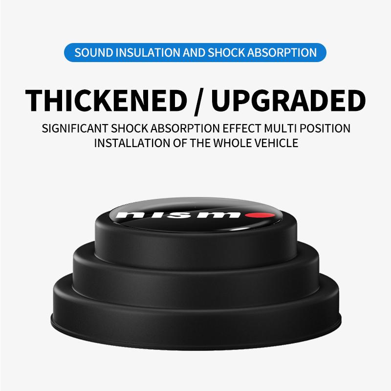 New Car Door Shock Stickers Absorber Soundproof Buffer Pier pad For Nismo Nissan Tiida Teana Skyline Juke X-trail Almera Qashqai