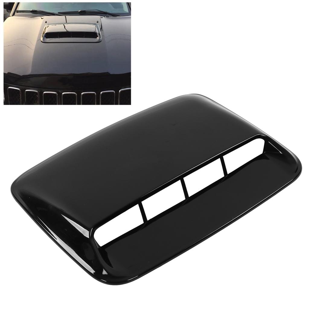 Engine Cover Glossy Vent Hood Black Bonnet Cover For Car Modification