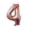 32-Inch US Number Birthday Party Balloons - Individual Aluminum Film
