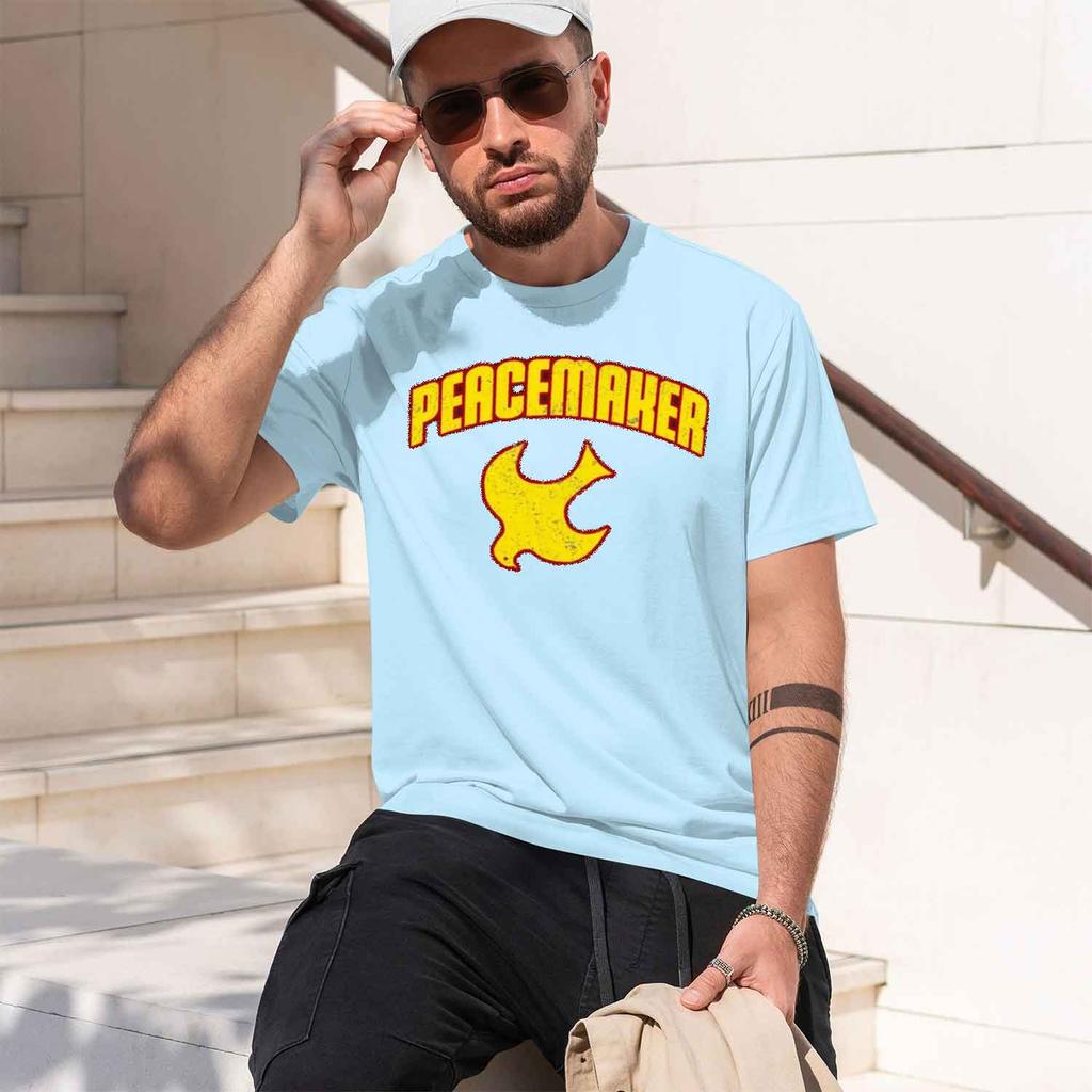 Peacemaker Tshirt Grh Tees Street Wear Rper Grh Tees Unisexs T Shirt 2026 New Model Shortsleeve Crewneck Tshirt Classic Casual M