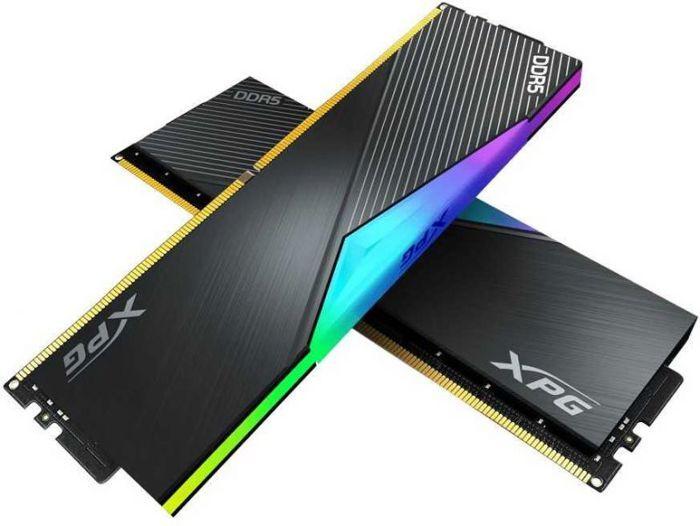 Оперативная память - Adata - AX5U6000C3032G-DCLARBK - DDR5 64 ГБ - 6000 МГц - RGB-подсветка