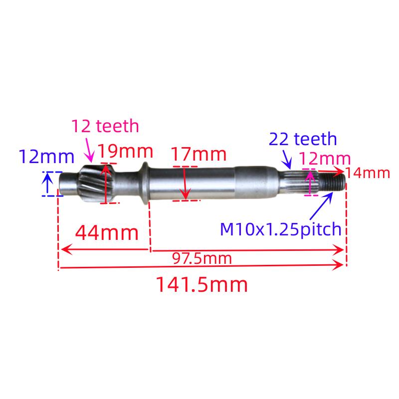 Двухтактный двигатель 2T DIO50 подходит для Honda 17 18 27 28 ZX34 35 CK50 шкив задний мост трансмиссионная шестерня вариатор