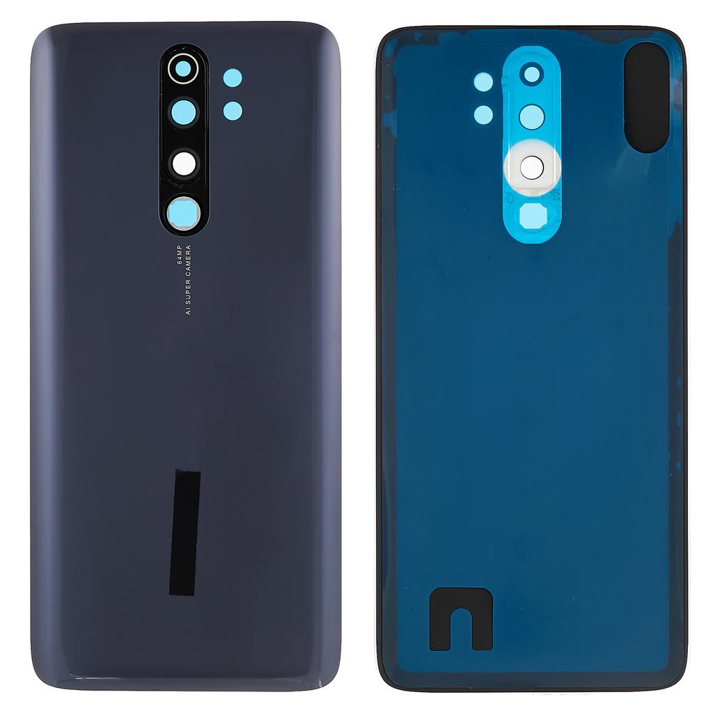 Для Xiaomi Redmi Note 8 Pro задняя крышка корпуса аккумулятора с кольцом камеры крышка объектива замена (без логотипа)