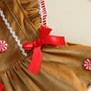 Citgeett Summer Christmas Infant Baby Girl Outfit Fly Sleeve Furry Bodysuit Overalls Hairband Casual Daily Xmas Clothes