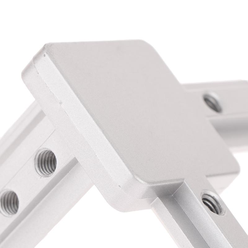4Pack 3-Way End Corner Bracket Connector For T Slot 2020 3030 4040 Aluminum Extrusion Profile 3-Dimensional Bracket Parts