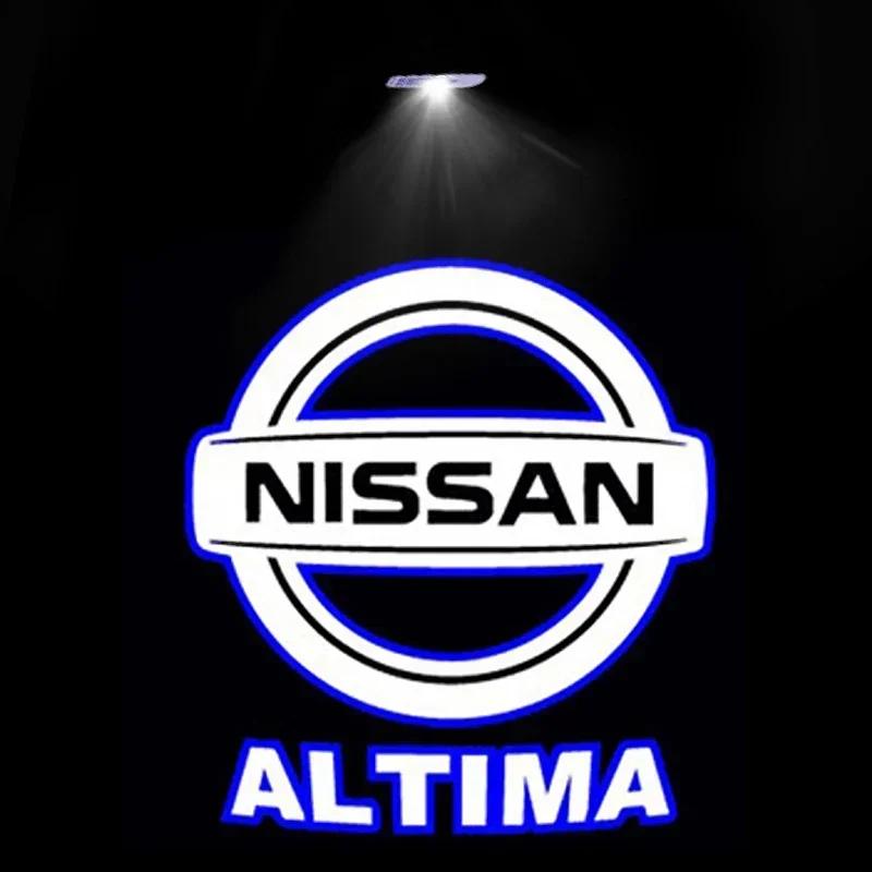 Для Nissan ADFG32 шт. Светодиодная подсветка логотипа приветствия на двери автомобиля Светодиодная лампа для Nissan Teana Altima Coupe Sedan MAXIMA AMADAR TITAN QUEST Quest Armada
