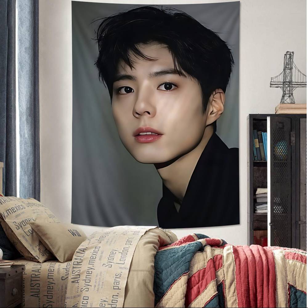 1pc Classic Kpop Park Bo Gum Chart Tapestry Bohemian Wall Tapestries Mandala Wall Art Decor