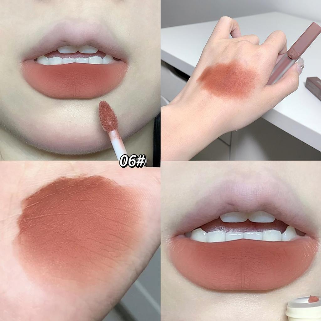 Air Lip Mud Matte Matte Velvet Long-lasting Whitening Non-fading Non-stick Cup Lipstick Lip Glaze