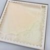Used Unused WAKO Lace Handkerchief Ginza Wako Floral Lace Handkerchief