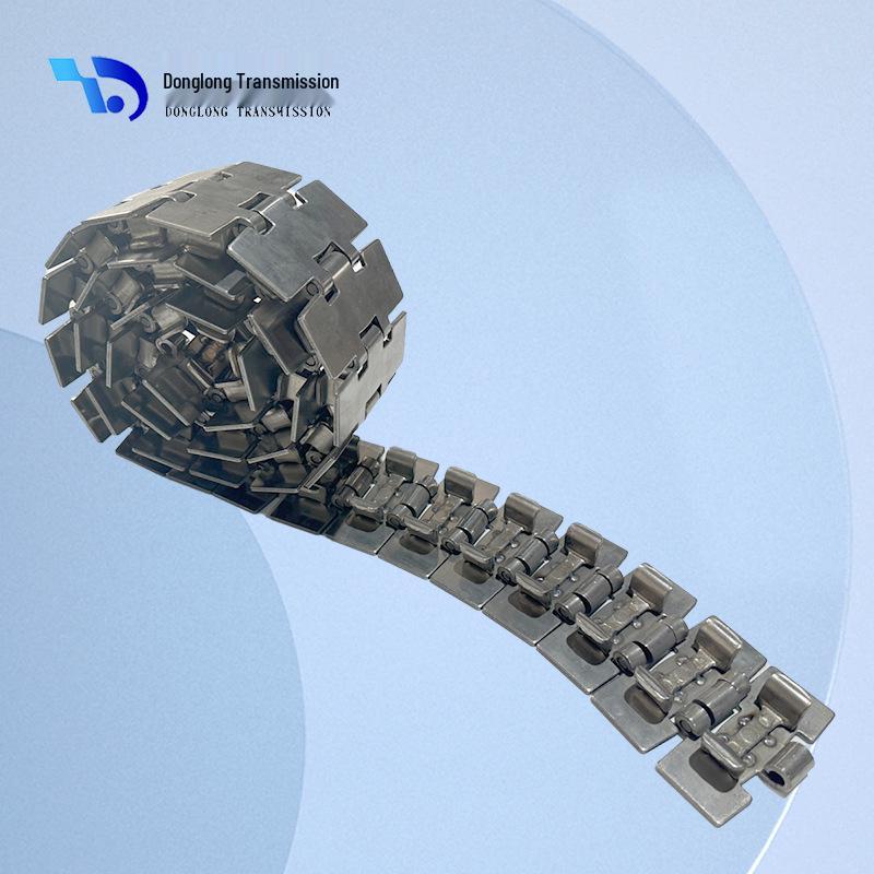 Нержавеющая сталь 881-K350 Одношарнирная Плоская Цепь, Шаг 38,1 мм, Металл 304 для Прямой Транспортировки