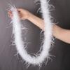 Ostrich Feather Strips ,Fluff Strips ,Feather Strips ,Diy Headwear ,Dress ,Dance Clothing Decoration 