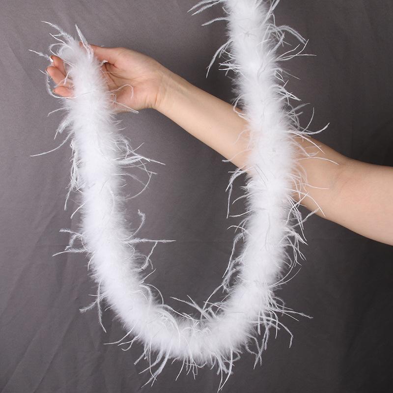 Ostrich Feather Strips ,Fluff Strips ,Feather Strips ,Diy Headwear ,Dress ,Dance Clothing Decoration