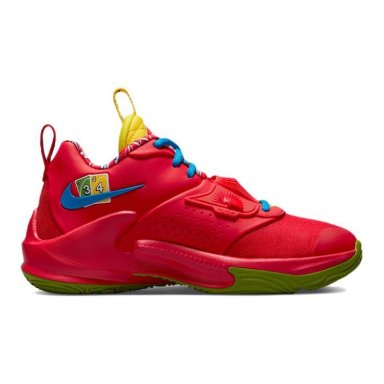 (GS) Nike x UNO Zoom Freak 3 SE '50th Anniversary - Red' Kids' DD0331-600