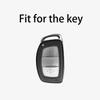Car For Hyundai Solaris Ix35 Ix45 ELANTRA Santa Fe HB20 Verna 3 Button Remote Key Case Cover Fob Bag Keychain Crystal Pink TPU