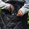 Мотоциклетный зимний чехол для ног Ветрозащитный фартук Скутер Теплый хлопковый защитник ног для холодной погоды Мотоциклетный скутер для езды на открытом воздухе