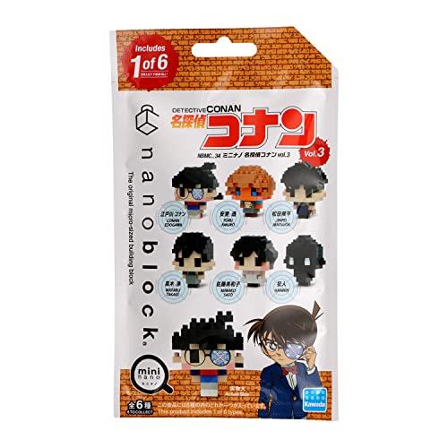 Nanoblock Mini Nano Detective Conan vol.3 (BOX) NBMC_34S 1BOX = 6 штук, всего 6 типов