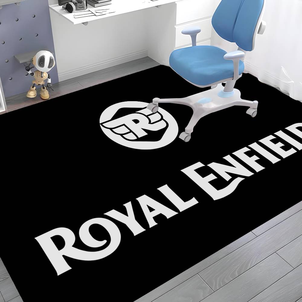 Ковер для коридора Moto Racing R-Royals E-Enfields Моющийся Нескользящий Коврик для зоны гостиной, дивана, стульев Коврик для прихожей Кухонный Коврик